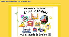 Desktop Screenshot of la-vie-de-chateau.fr